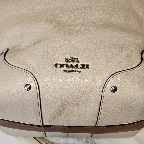 🧧 Coach Original Bucket Bag in Bicolor Leather - Picture 3 of 8